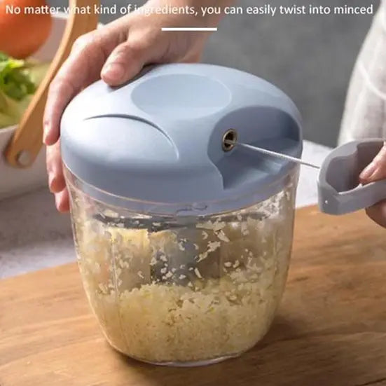 Manual Food Chopper β Multifunctional Vegetable & Fruit Cutter for Onion, Herbs & Kitchen Ingredients