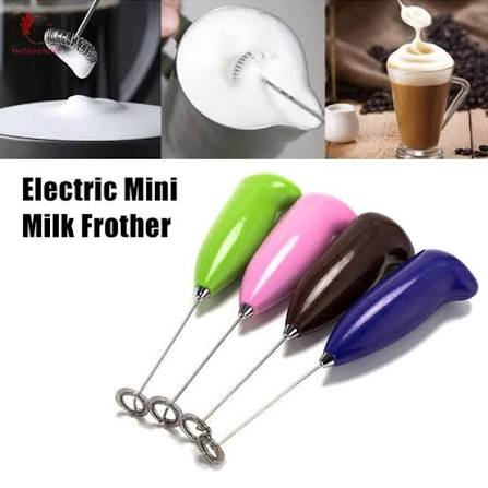 Electric Mini Coffee Frother & Egg Beater β Handheld Milk Frother, Coffee Whisk & Kitchen MixerElectric Mini Coffee Frother & Egg Beater β Handheld Milk Frother, Coffee Whisk & Kitchen Mixer