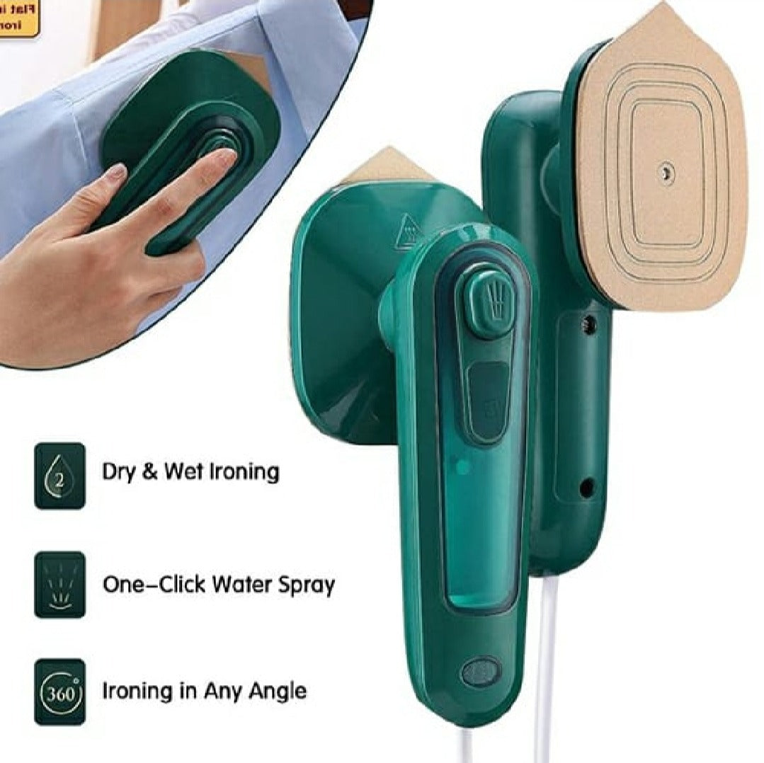 Professional Micro Steam Iron – Portable Handheld Garment Steamer for Clothes, Quick Heat-Up Mini Iron