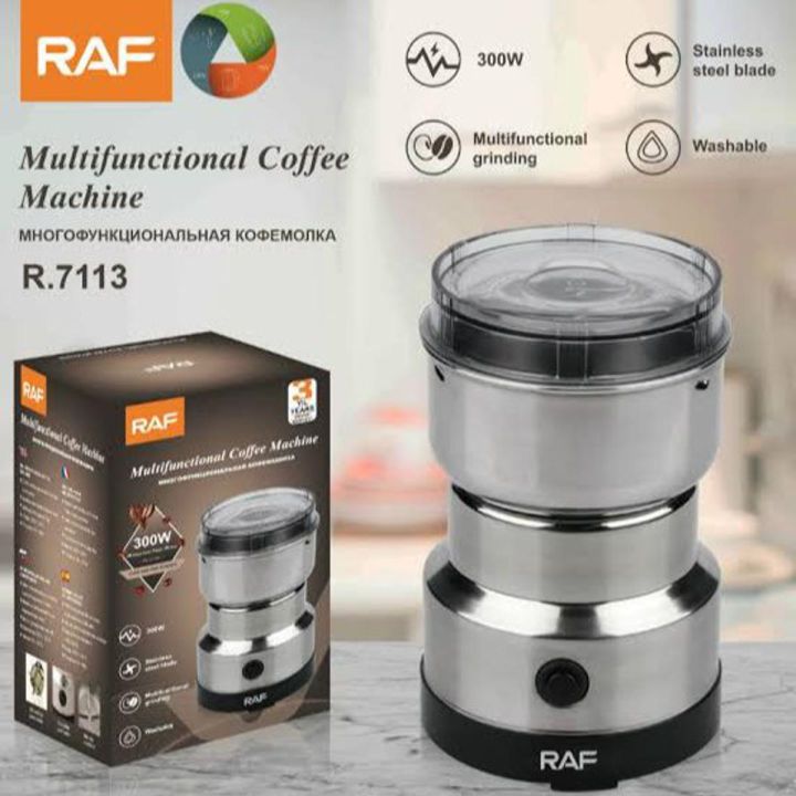 RAF Masala & Coffee Grinder R.7113 – 300W Electric Spice Grinder