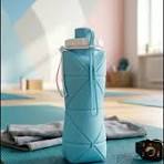 Silicone Folding Water Bottle 600ML – Foldable, Collapsible & Leak-Proof Travel Bottle