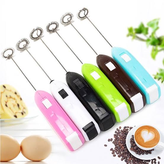 Electric Mini Coffee Frother & Egg Beater – Handheld Milk Frother, Coffee Whisk & Kitchen MixerElectric Mini Coffee Frother & Egg Beater – Handheld Milk Frother, Coffee Whisk & Kitchen Mixer
