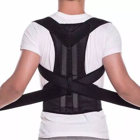 Adjustable Back Support Belt for Men & Women | Posture Corrector | Breathable Spine & Shoulder Support