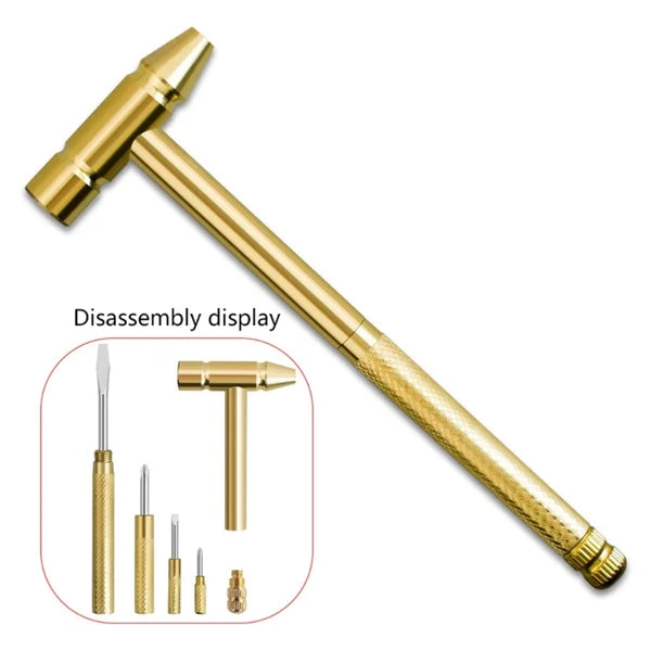 5-in-1 Mini Craft Hammer & Screwdriver Tool Set – Multifunctional Hand Tools for Home Repair & DIY