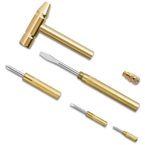 5-in-1 Mini Craft Hammer & Screwdriver Tool Set – Multifunctional Hand Tools for Home Repair & DIY